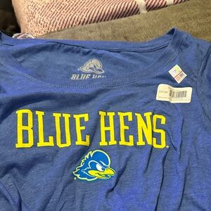Blue Hens Women's Long Sleeve Tee - Blue